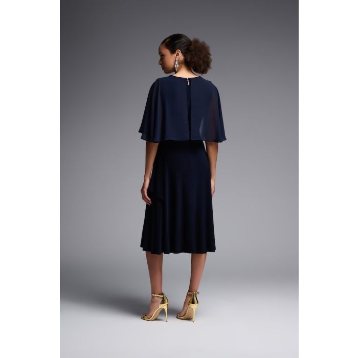 Wickelkleid, midnight blue