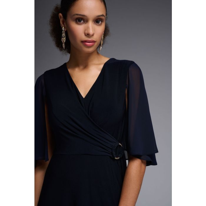 Wickelkleid, midnight blue