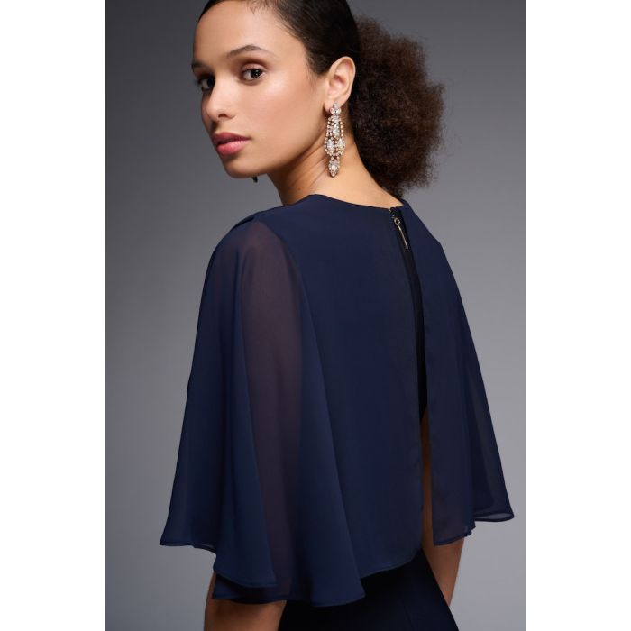 Wickelkleid, midnight blue