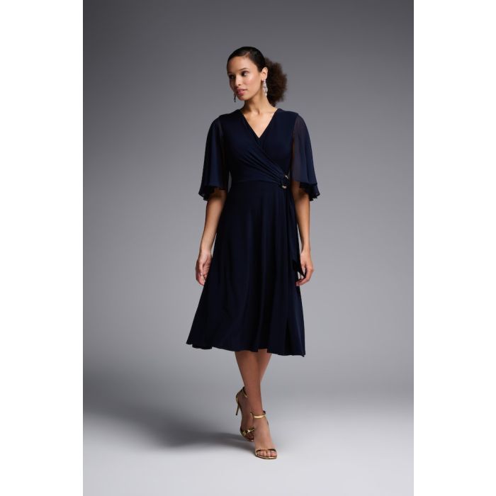 Wickelkleid, midnight blue