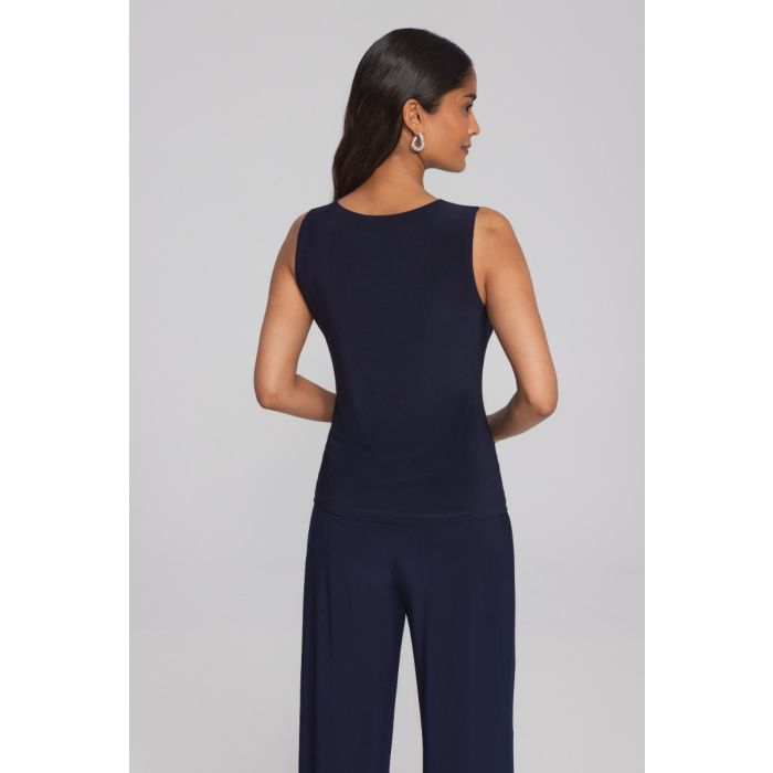 Twinset mit Perlen, marine