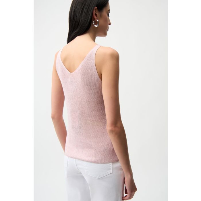 Da-Paillettentop, altrose