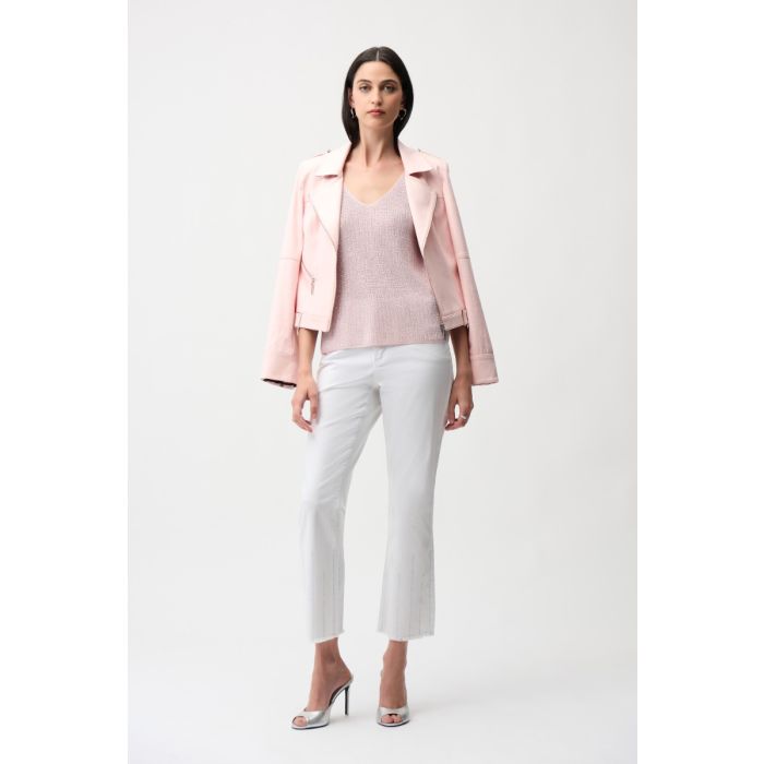 Da-Paillettentop, altrose