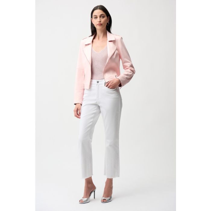 Da-Bikerjacke, altrose