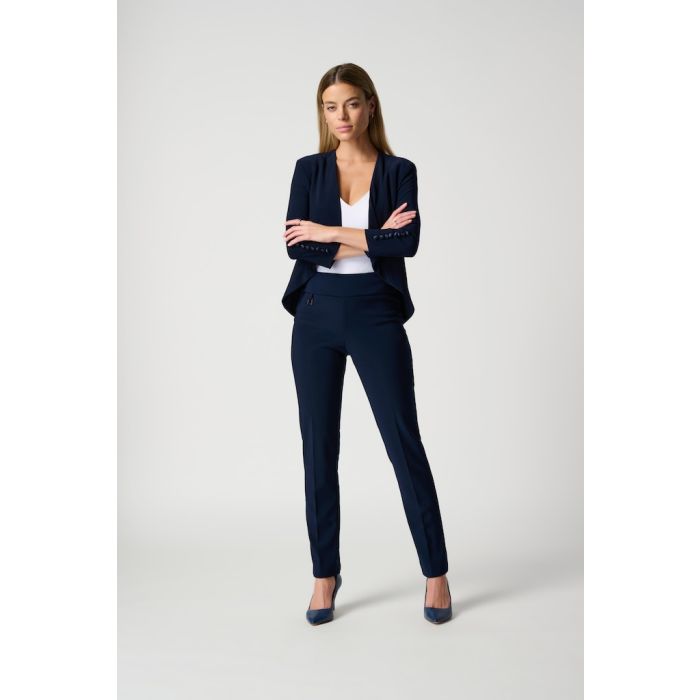 Hose mit Schlitz, midnight blue