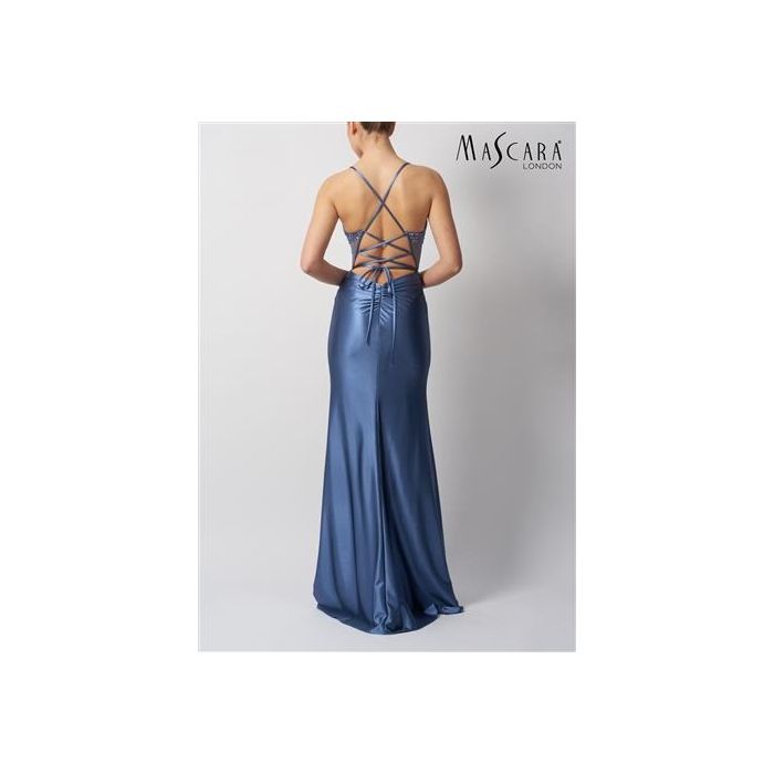Jerseykleid mit Corsage, airforce
