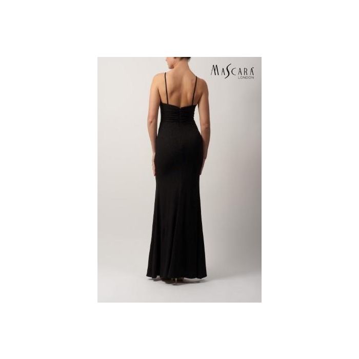 Jerseykleid, schwarz