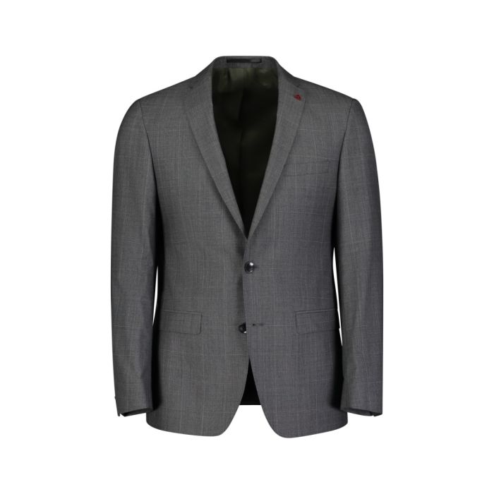 Anzug, medium grey/check