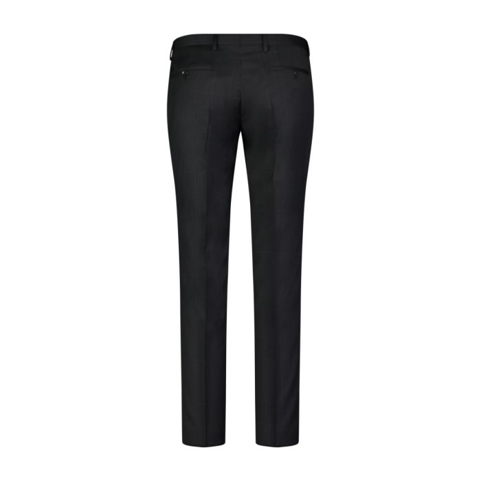 Anzug, black/grey/check