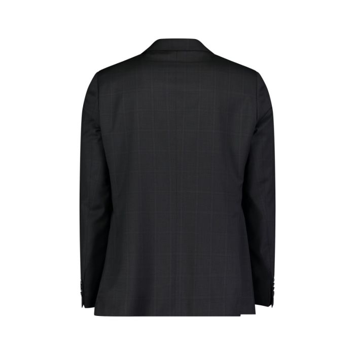 Anzug, black/grey/check