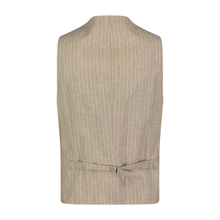 Weste - Baukasten, beige/streifen