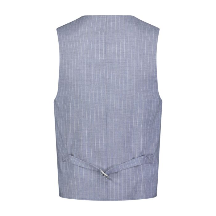 Weste - Baukasten, light blue/streifen