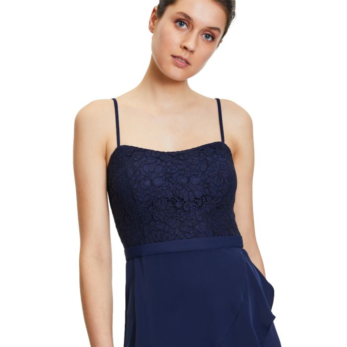 Kleid, festival blue