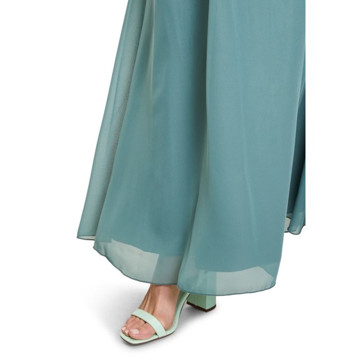 Abendkleid, eucalyptus green