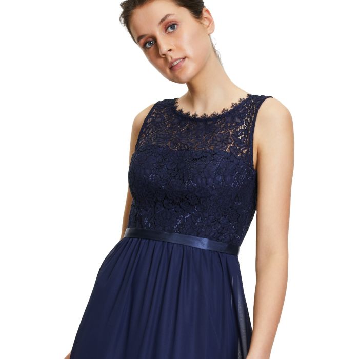 Abendkleid, festival blue