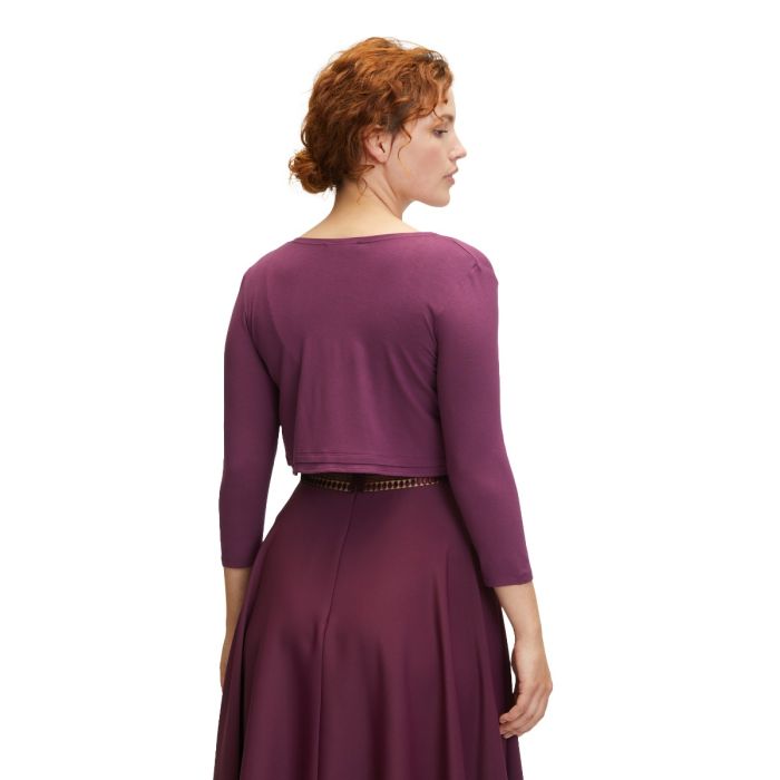 Jerseybolero, bordeaux