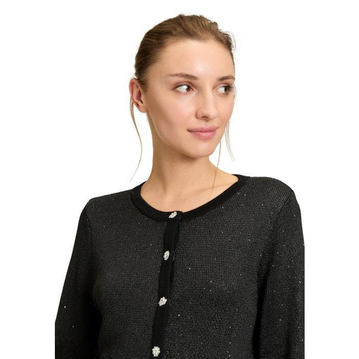 Strickjacke, black