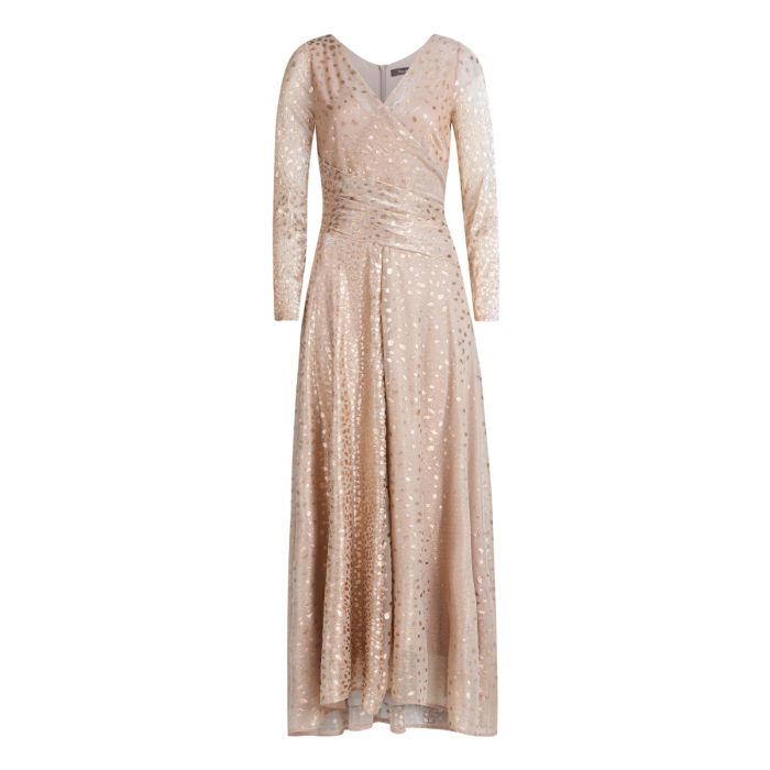 Abendkleid,white copper