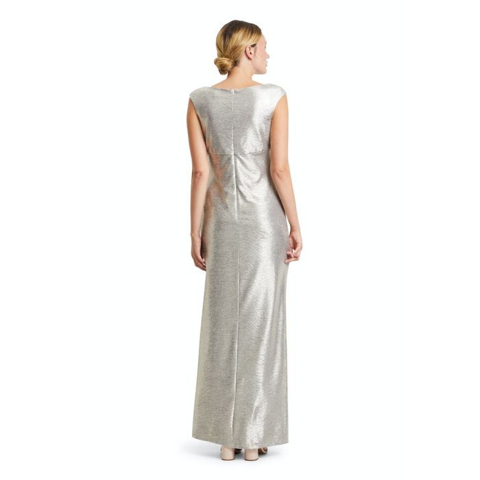 Jerseykleid, gold