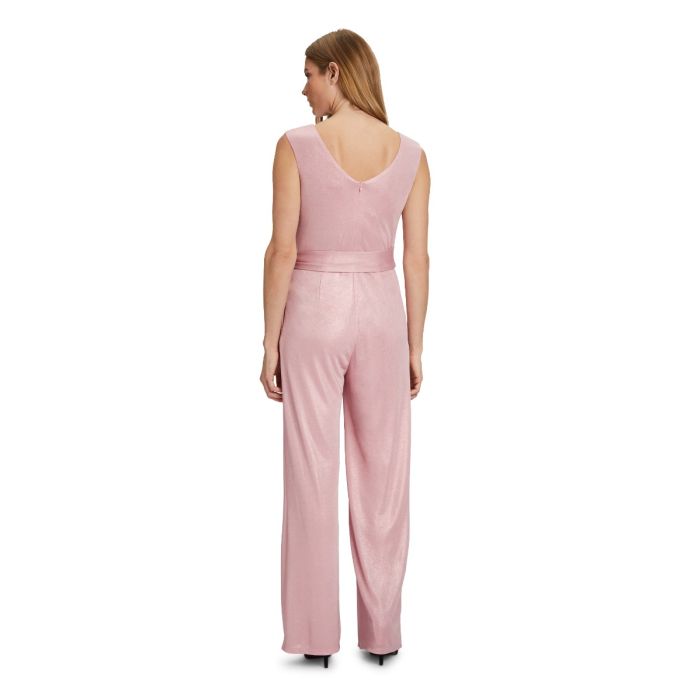 Overall mit Lurex, rose