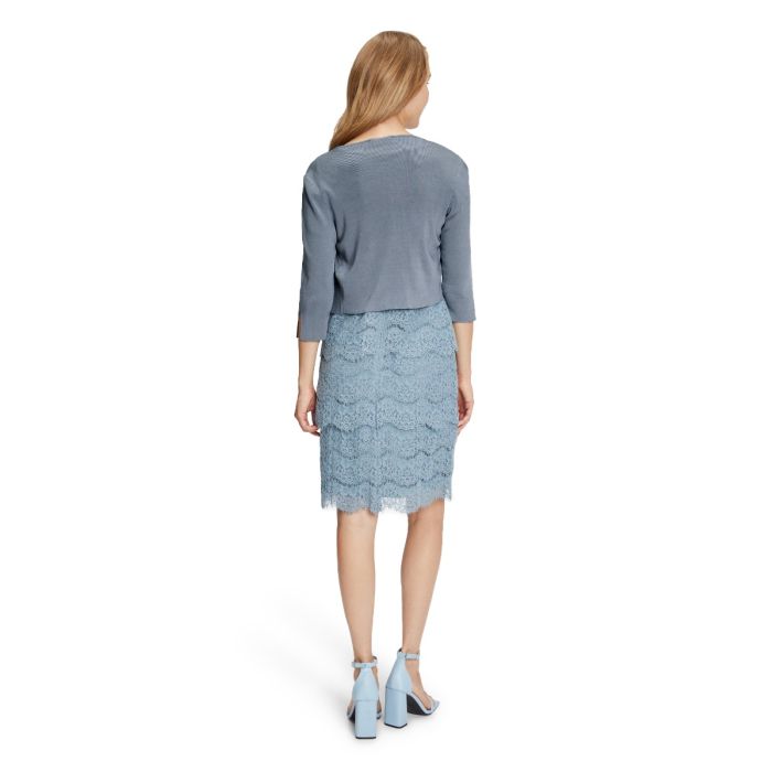 Strickjacke, hushed blue