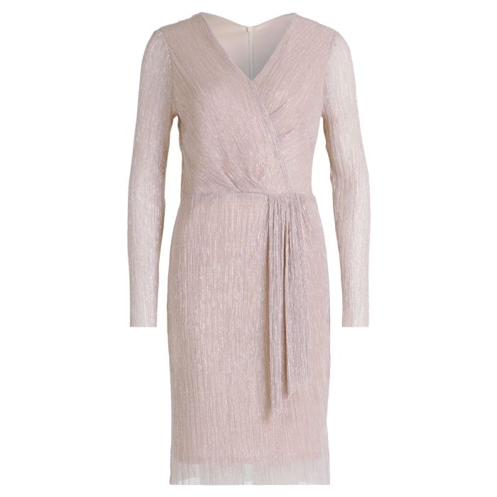 Festkleid mit Arm, rosé