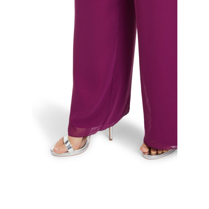 Chiffonhose, purple