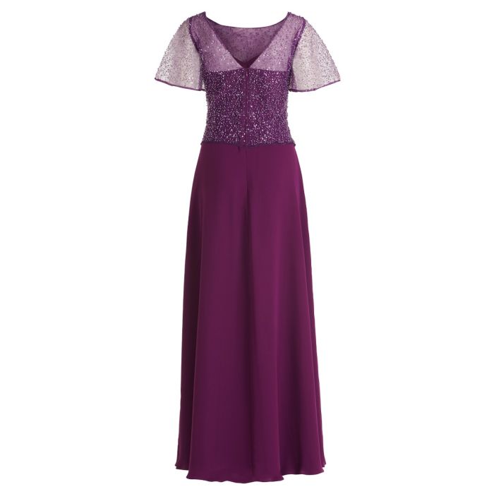 Abendkleid, real purple
