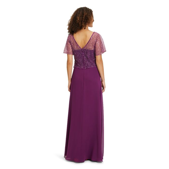 Abendkleid, real purple