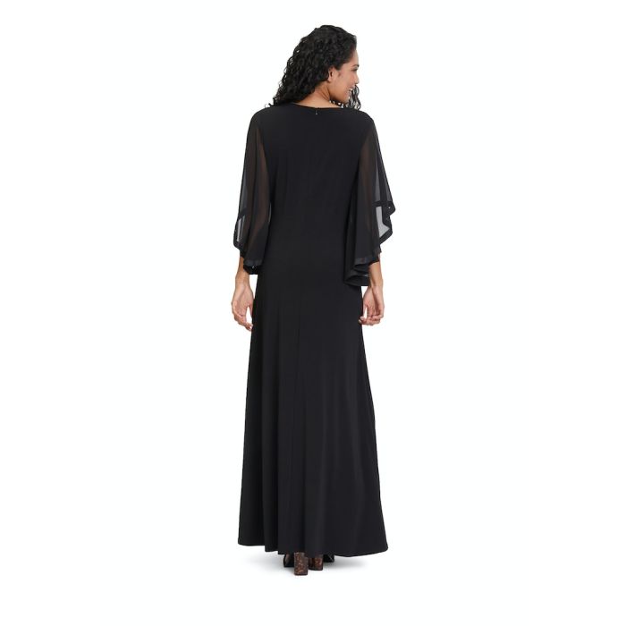 Abendkleid mit Arm, black