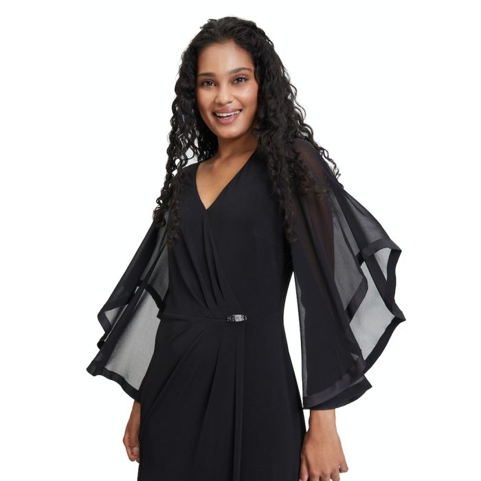 Abendkleid mit Arm, black