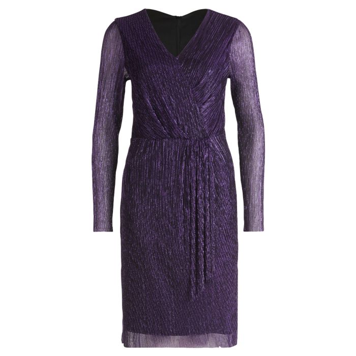 Festkleid mit Arm, pink/black