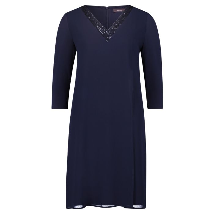 Kleid in Kastenform, night sky