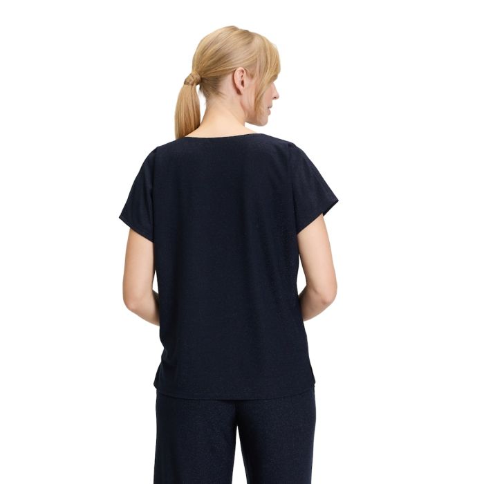 Shirt mit Lurex, night sky