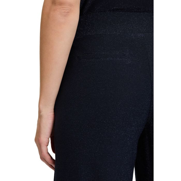 Marlenehose mit Lurex, night sky