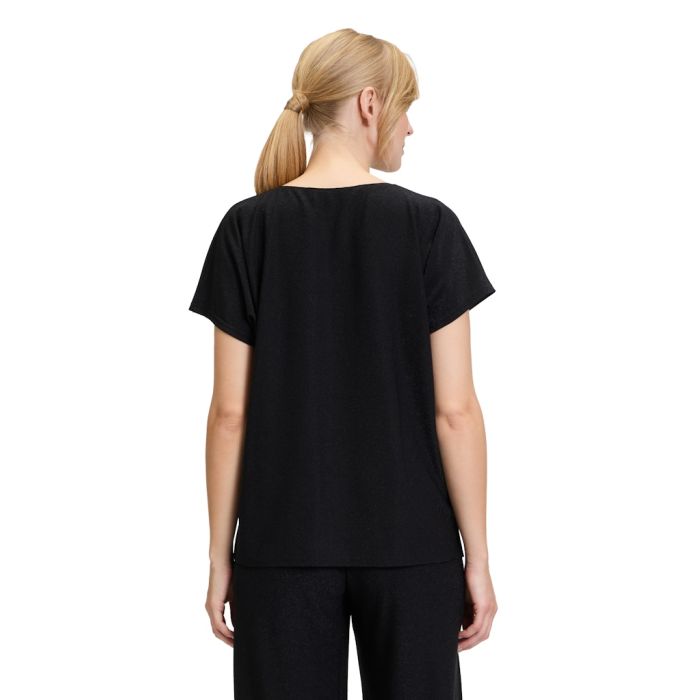 Shirt mit Lurex, black