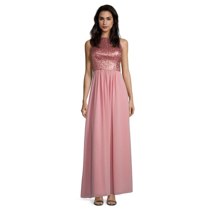 Abendkleid, cozy pink
