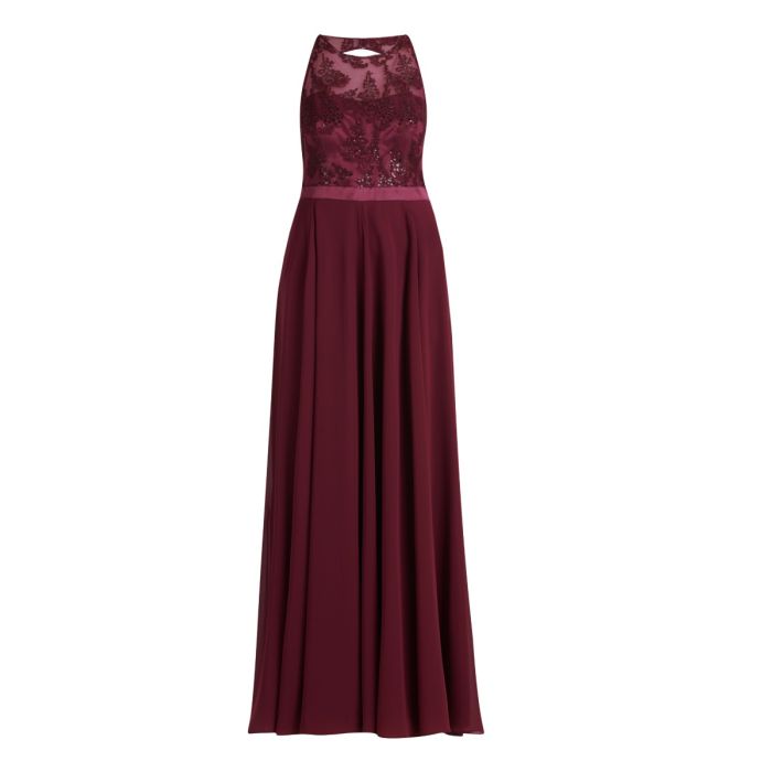 Abendkleid,carmine red