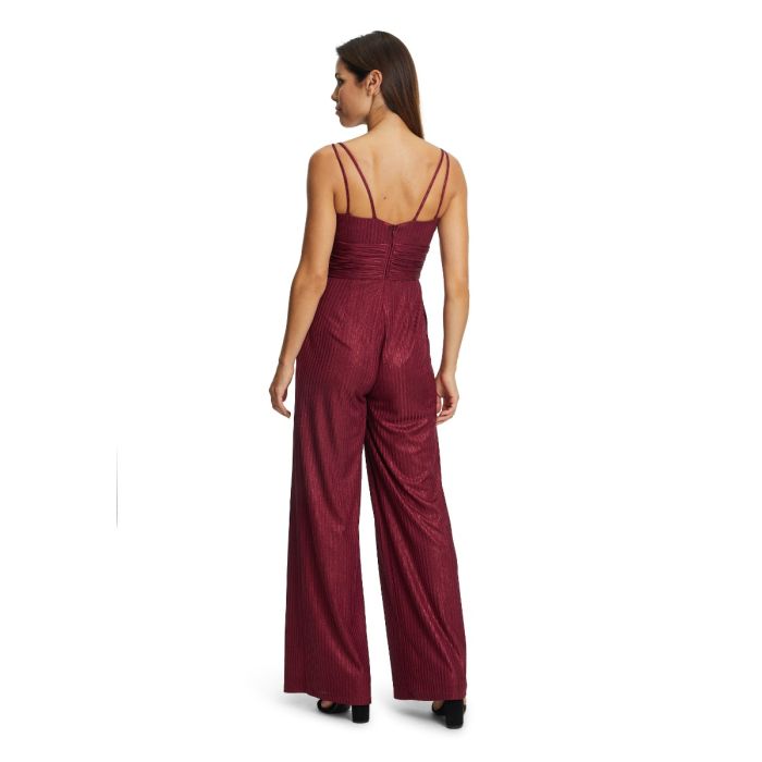 Overall, dark red