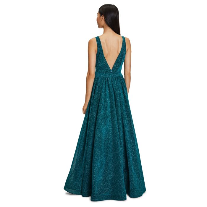 Ballkleid, black petrol