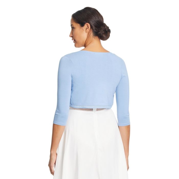 Bolero mit Chiffonkante, allure