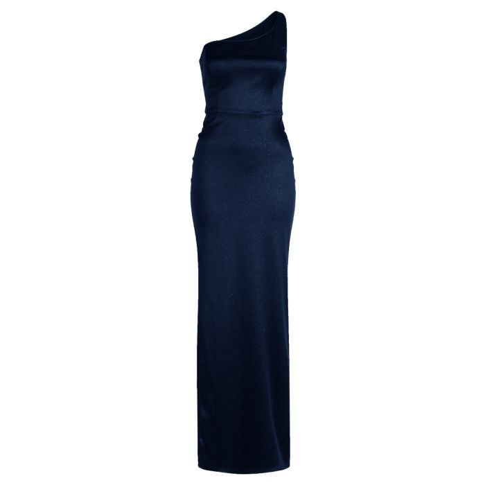 Abendkleid aus Glitzerjersey, festival blue