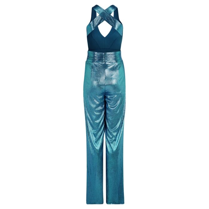 Overall,smoky teal