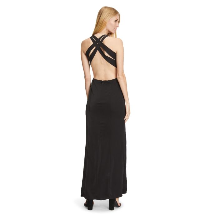 Abendkleid mit Cut-Outs, black