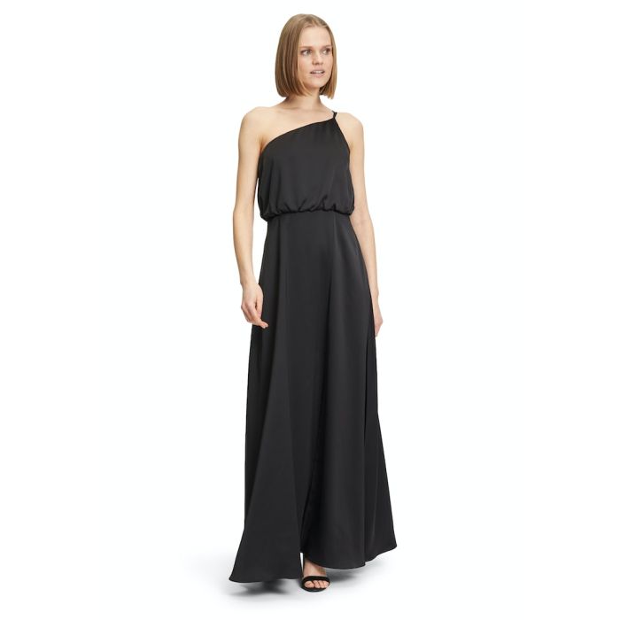Abendkleid aus Satin, black