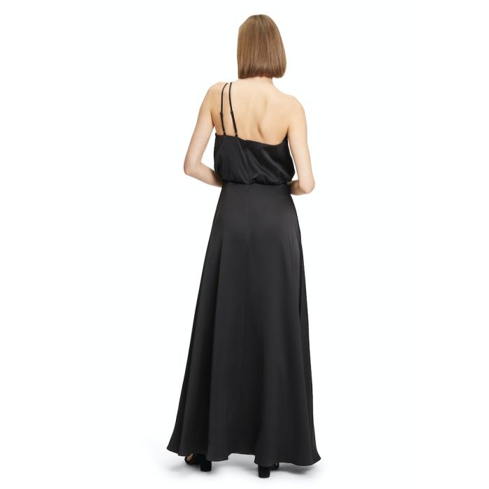 Abendkleid aus Satin, black