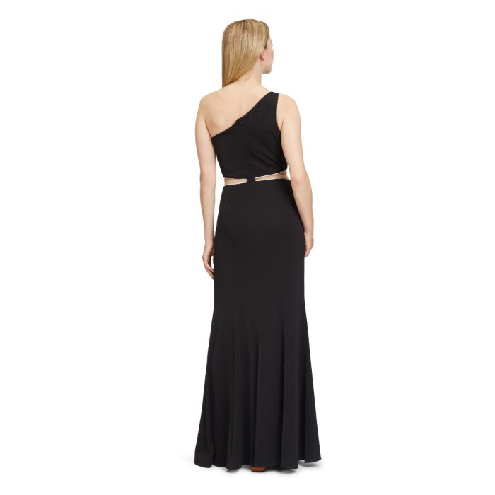 Abendkleid, Jersey, jet black