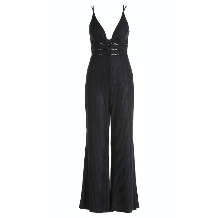 Overall mit Spagettiträgern,black