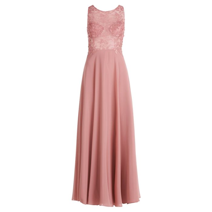 Abendkleid mit Spitze, vintage flower