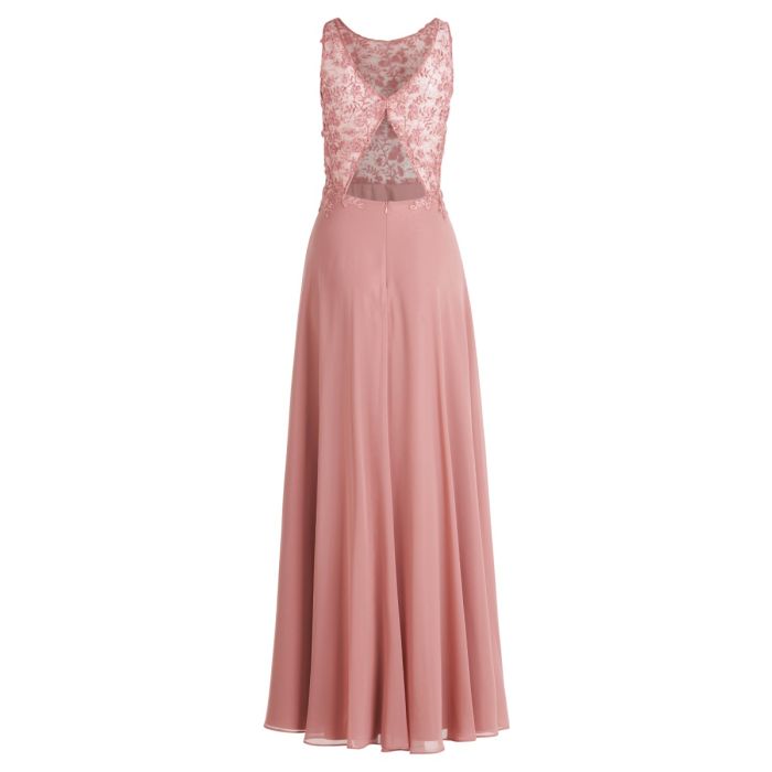 Abendkleid mit Spitze, vintage flower